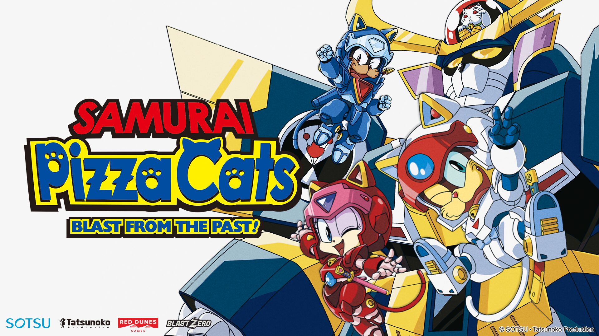 2D action RPG Samurai Pizza Cats: Blast from the Past! announced for ‘all major platforms’